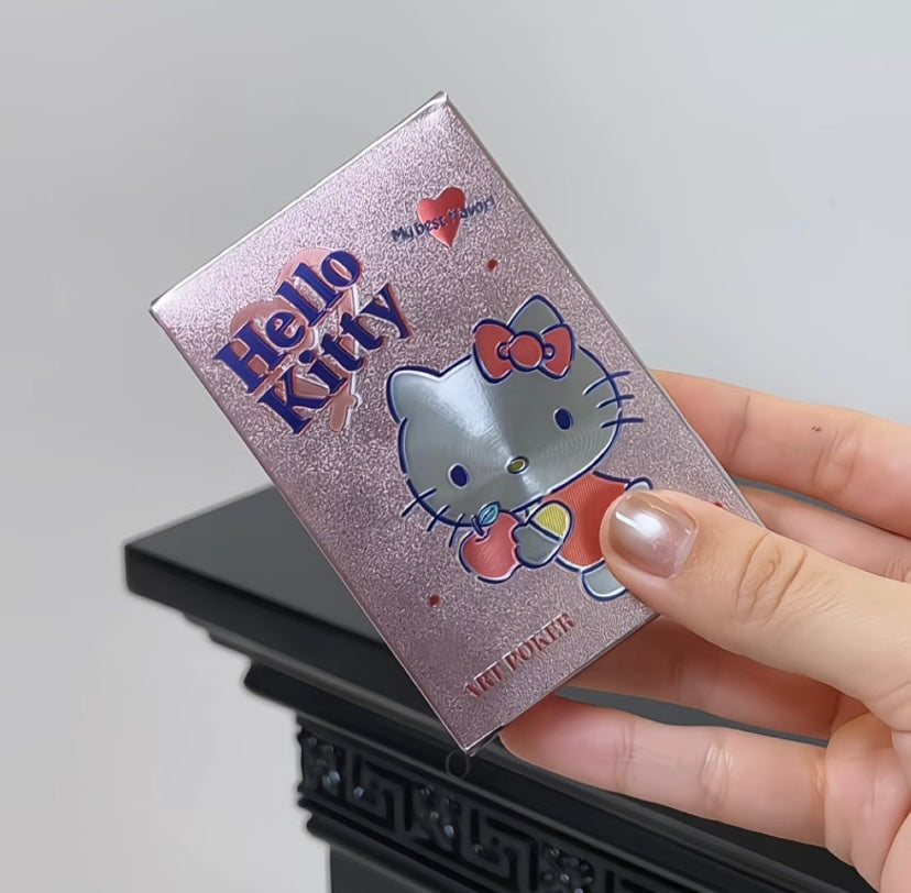 Sanrio Couture Metaluxe Waterproof Playing Cards