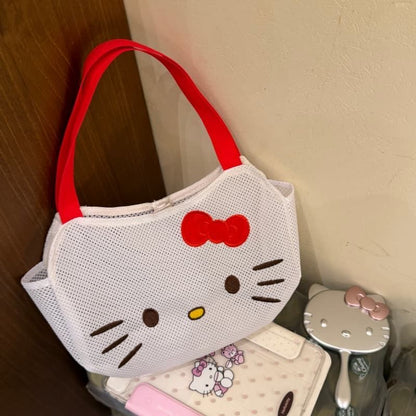 Hello Kitty Mesh Underarm Shoulder Bag