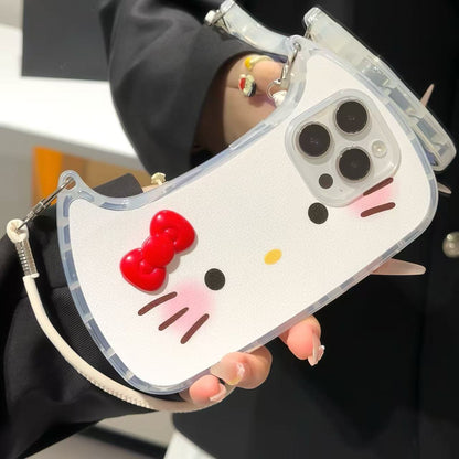 Hello Kitty Handbag Phone Case With Lanyard