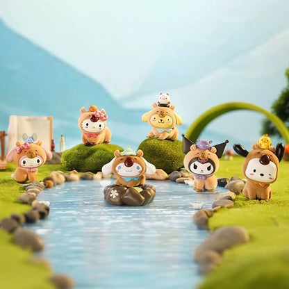 Sanrio Capybara Costume Flocked Blind Box