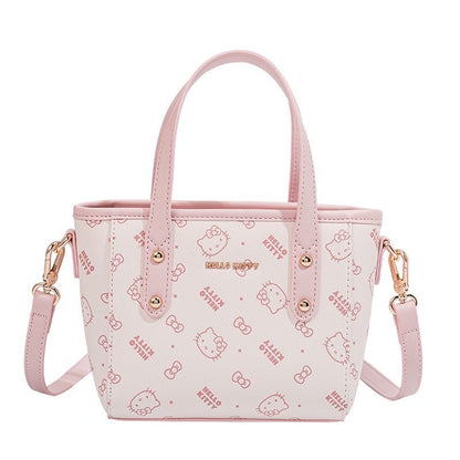 Hello Kitty All Over Print Mini Tote Crossbody Bag