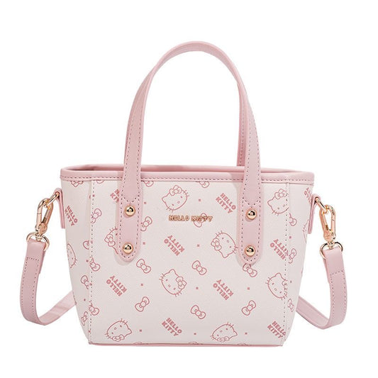 Hello Kitty All Over Print Mini Tote Crossbody Bag