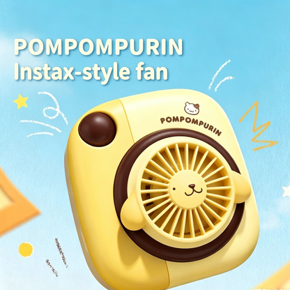 Sanrio Camera-Shaped Neck Fan