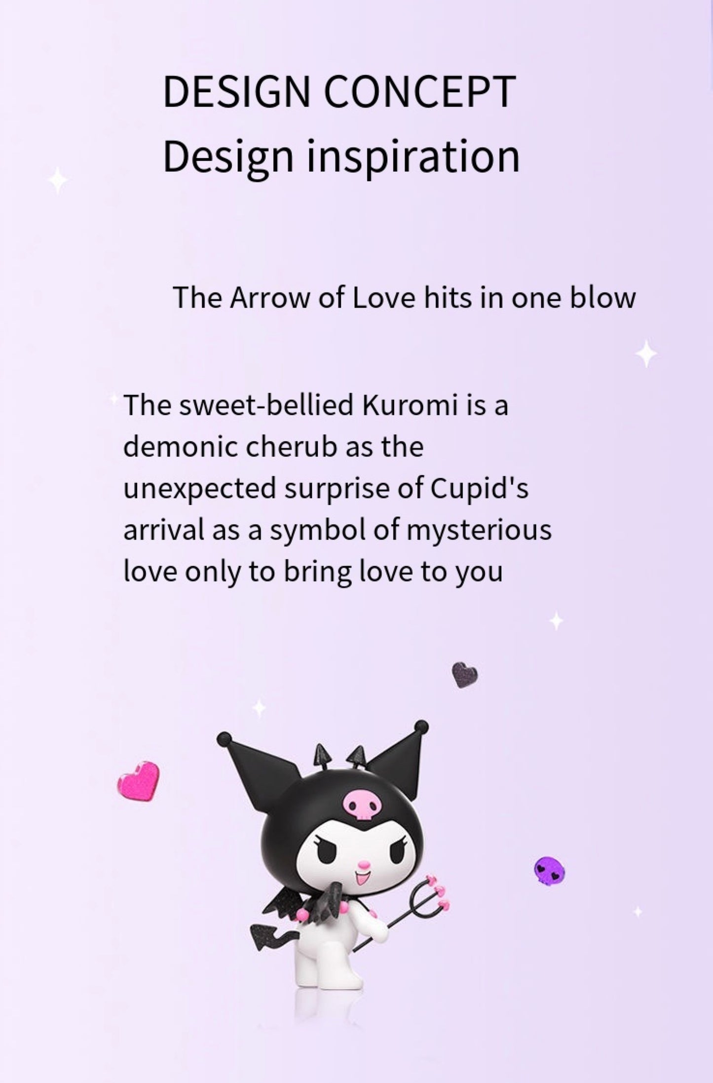 Kuromi Ohrstecker