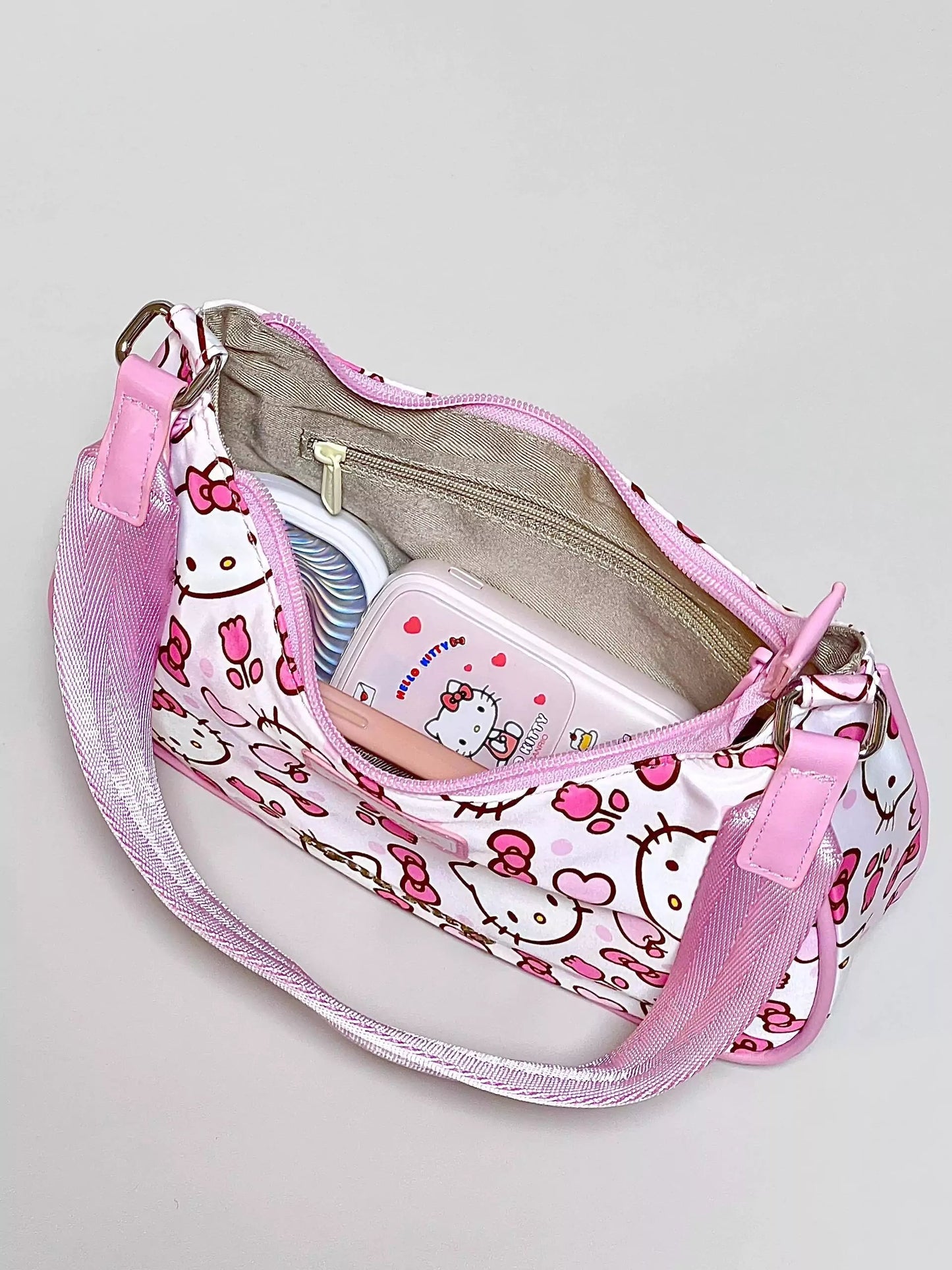 Sanrio Y2K Nylon Shoulder Bag With Gift Box