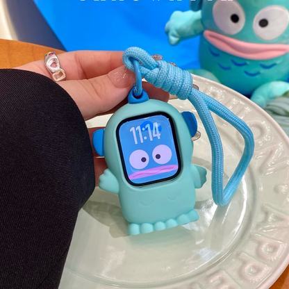 Sanrio Characters Silicone Apple Watch Protective Case with Lanyard