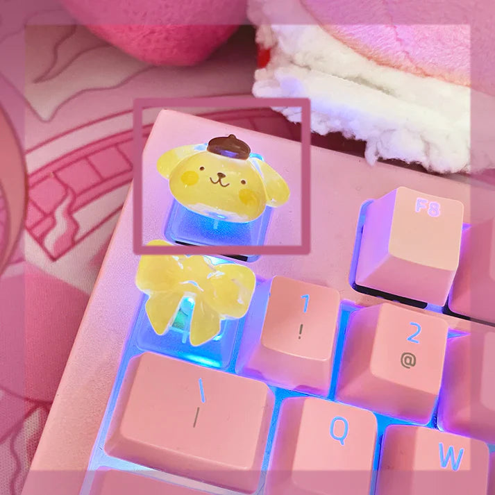 Sanrio Clear Keycap