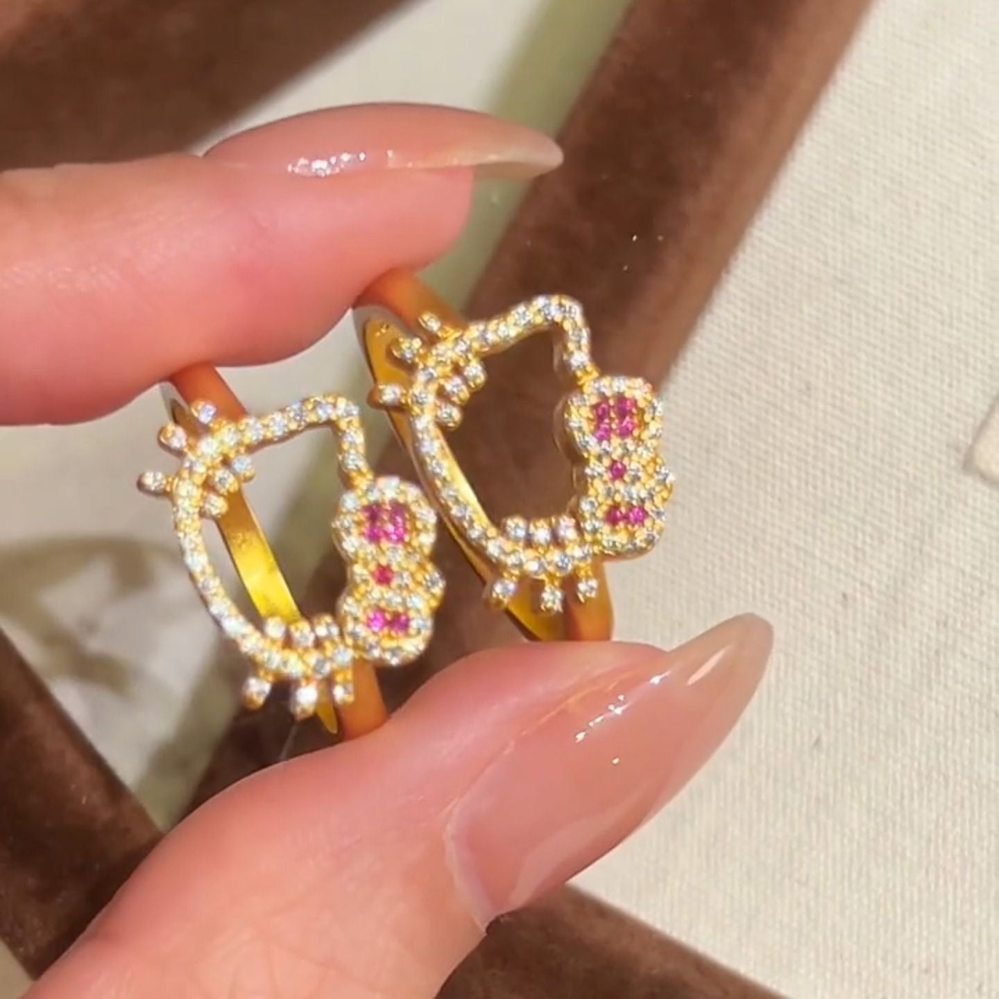 Hello Kitty My Secret Sparkle Heart Ring