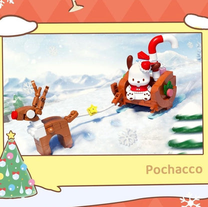 Sanrio Christmas Tree Building Set - Hello Kitty & Friends Edition🎄