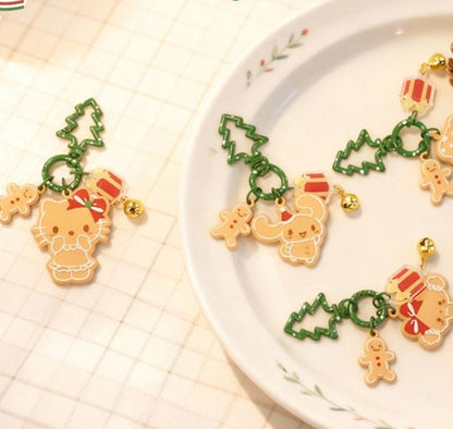 Sanrio Christmas Gingerbread keychain