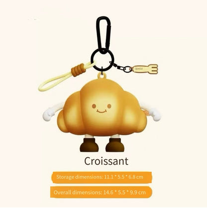 Snack Party Silicone Squeeze Case🥐