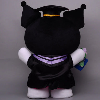 Sanrio Gift Cute Graduation Plush Boys Girls Class of 2024 Plushies Toy Congrats Party Plush Favors (14inch &10inch)