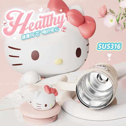 Sanrio 700ml Jumbo Joy Tumbler with Handle Stainless Steel Insulated Cup