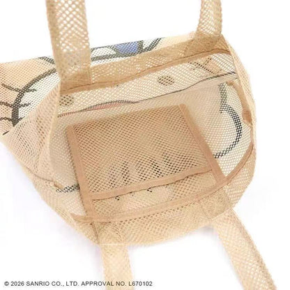  Sanrio Mesh Double-Sided Tote Bag