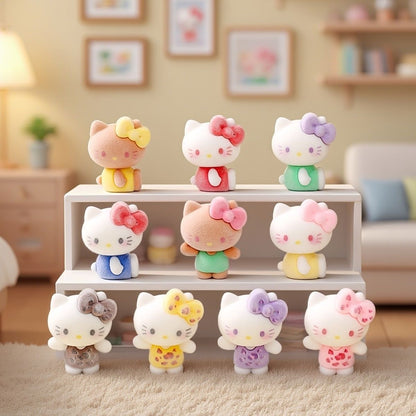 Hello Kitty 3D Decorative Figurine 10  pic Set