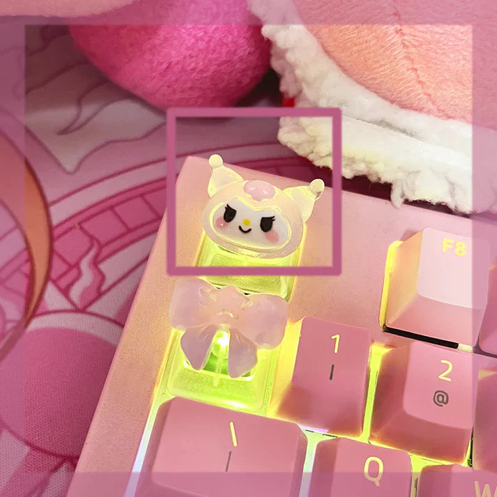 Sanrio Clear Keycap