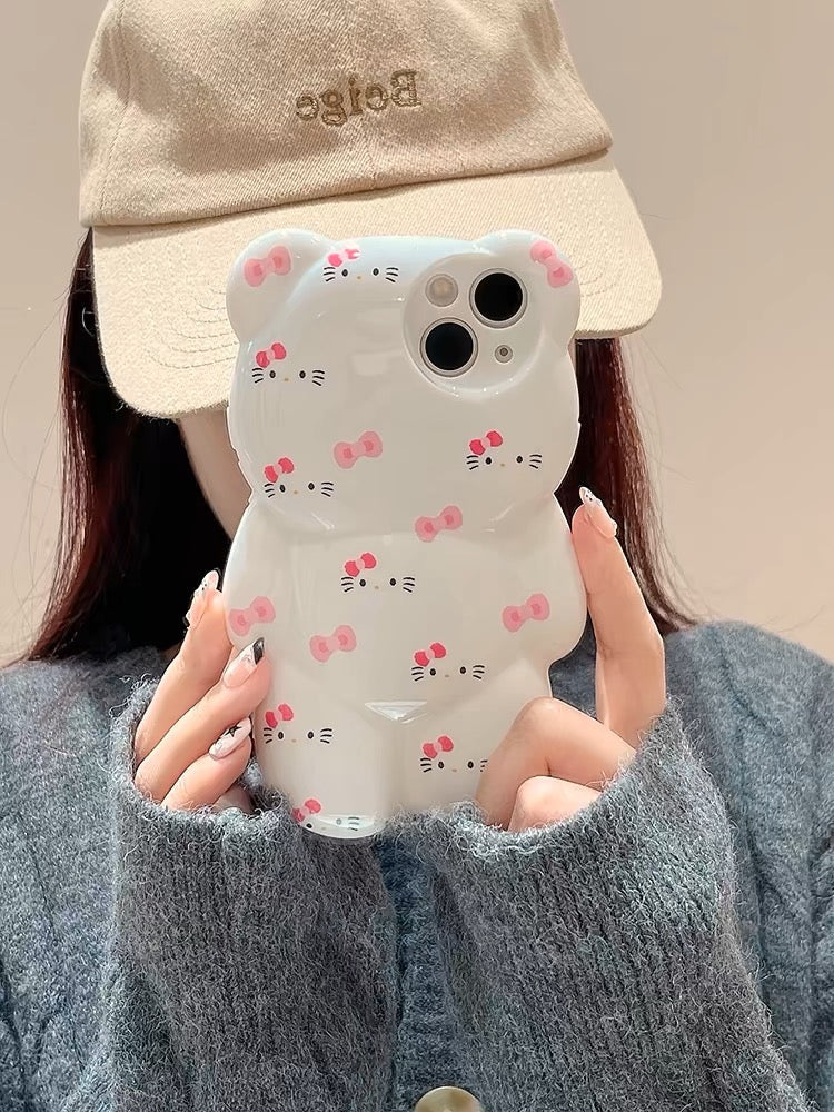 HelloKitty 3D Bear Phone Case