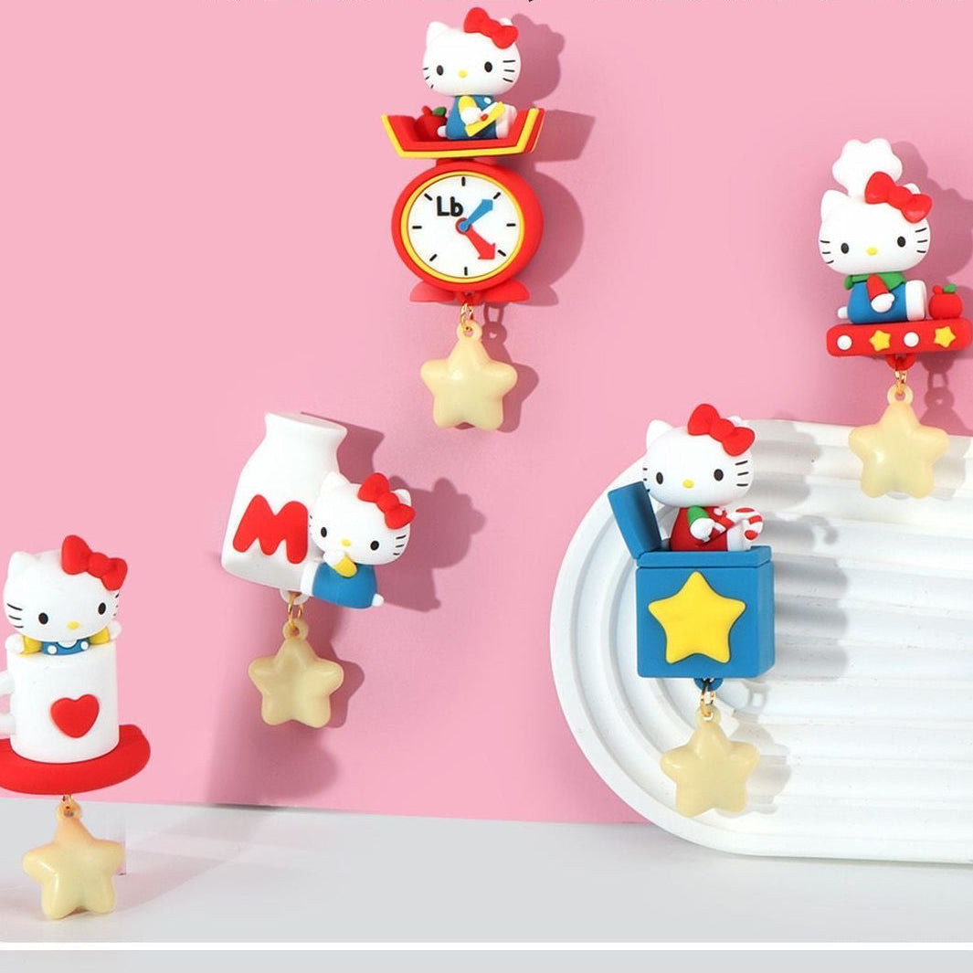 Hello Kitty Shake Light Star Fridge Magnet