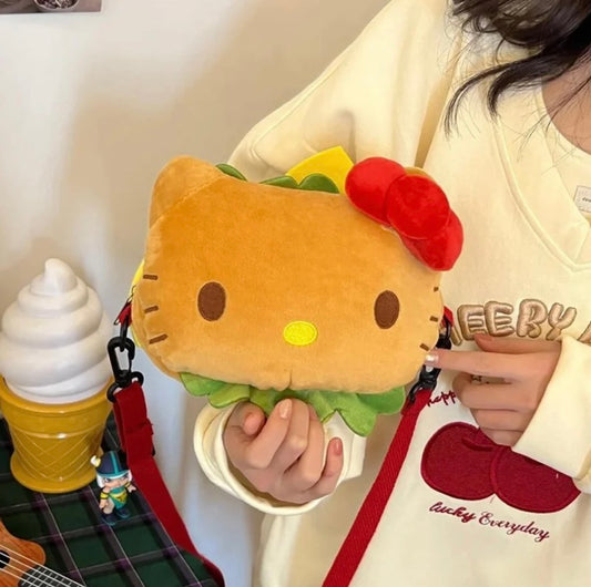 Hello Kitty Burger-Umhängetasche