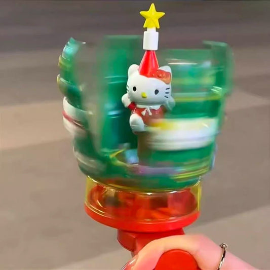 Hello Kitty Magical Spinning Christmas Tree Music Box🎄