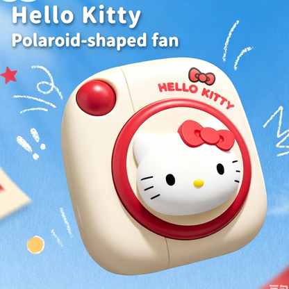 Sanrio Camera-Shaped Neck Fan
