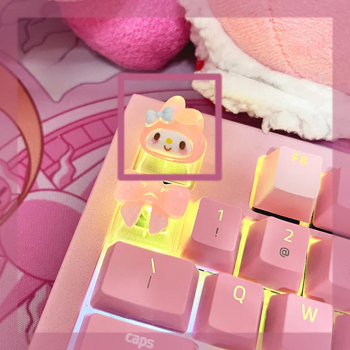 Sanrio Clear Keycap