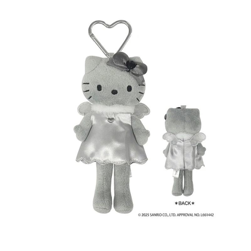 Hello Kitty Dark Angel Plushie Keychain