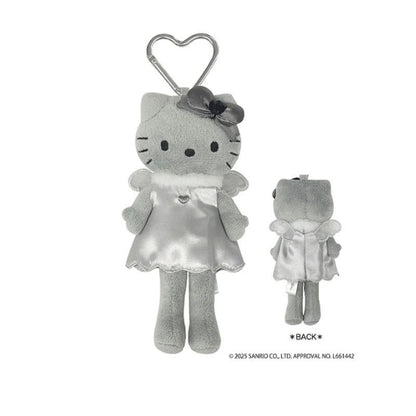 Hello Kitty Dark Angel Plushie Keychain