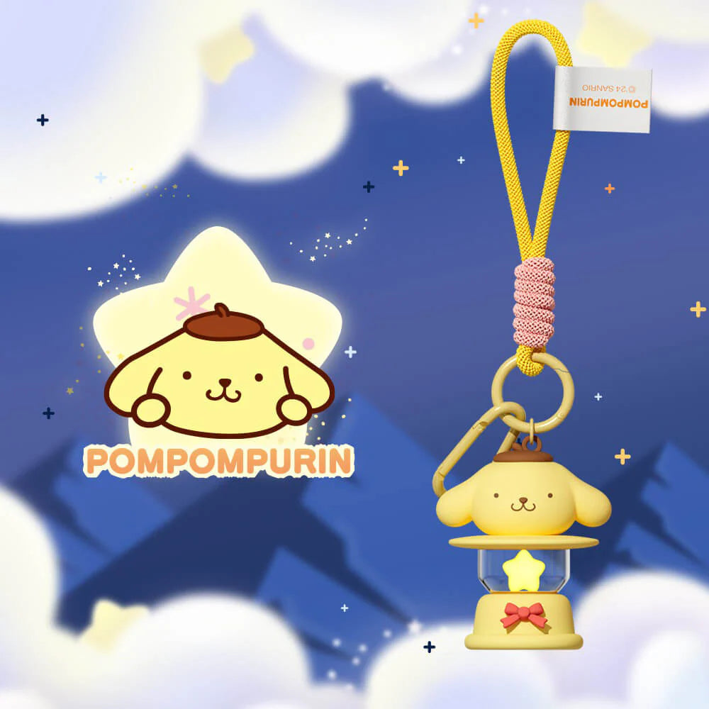 Sanrio Characters Vintage Lantern Light Up Keychain