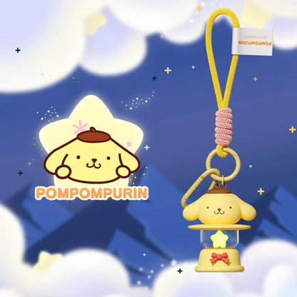 Sanrio Characters Vintage Lantern Light Up Keychain