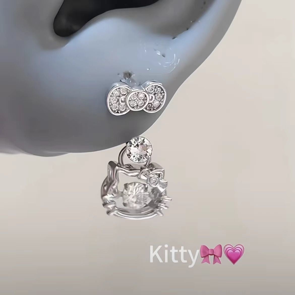 HelloKitty Starry-Eyed Dangle Earrings