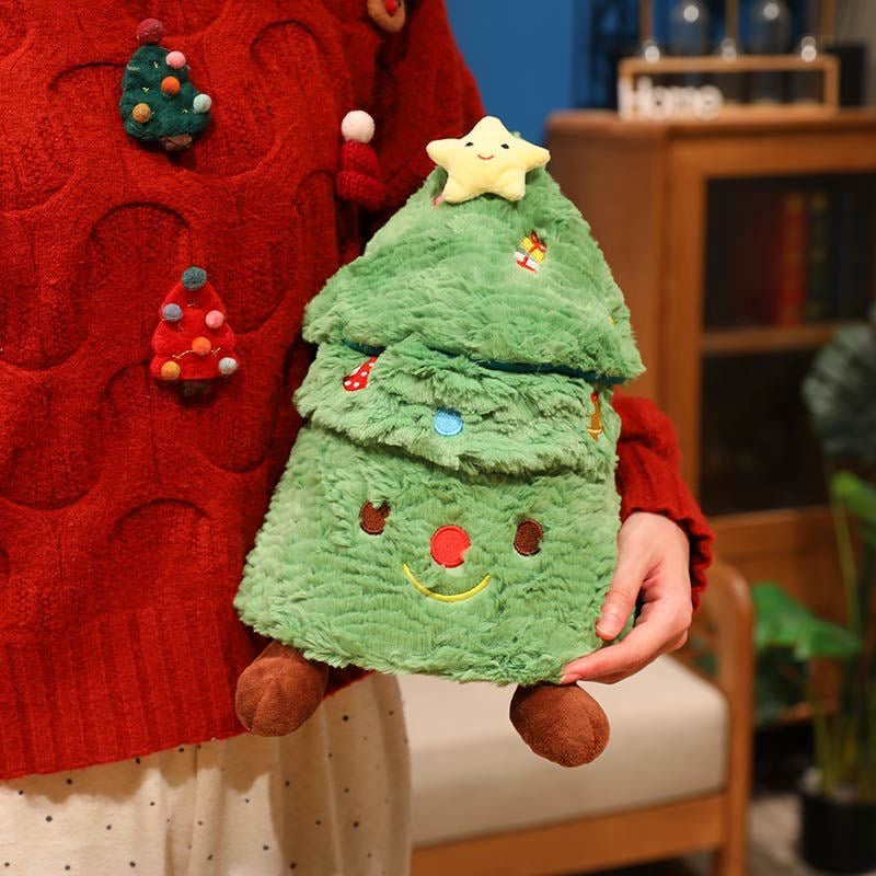 Christmas Tree Pup Plushie Set 🎄