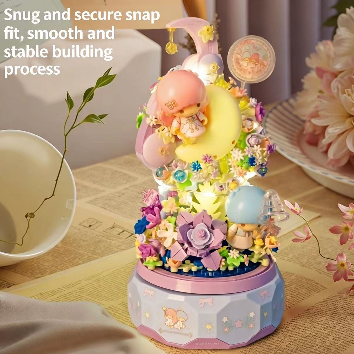 Hello Kitty Cherry Blossom Castle Music Box