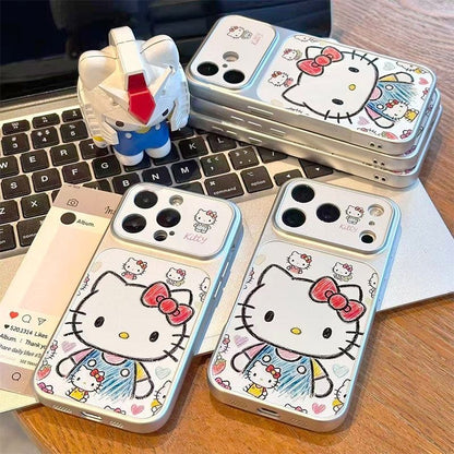 Vintage Hand Drawn Hello Kitty Soft Protective iPhone Case