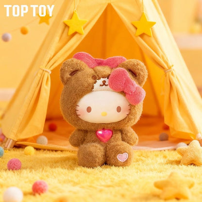 Hello Kitty Teddy Pajamas Plush Keychain Blindbox