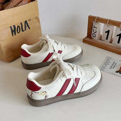 HelloKitty Embroidery Delight Sneakers