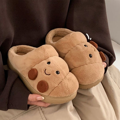 Croissant Cozies - Buttery Soft Slip-on Slippers
