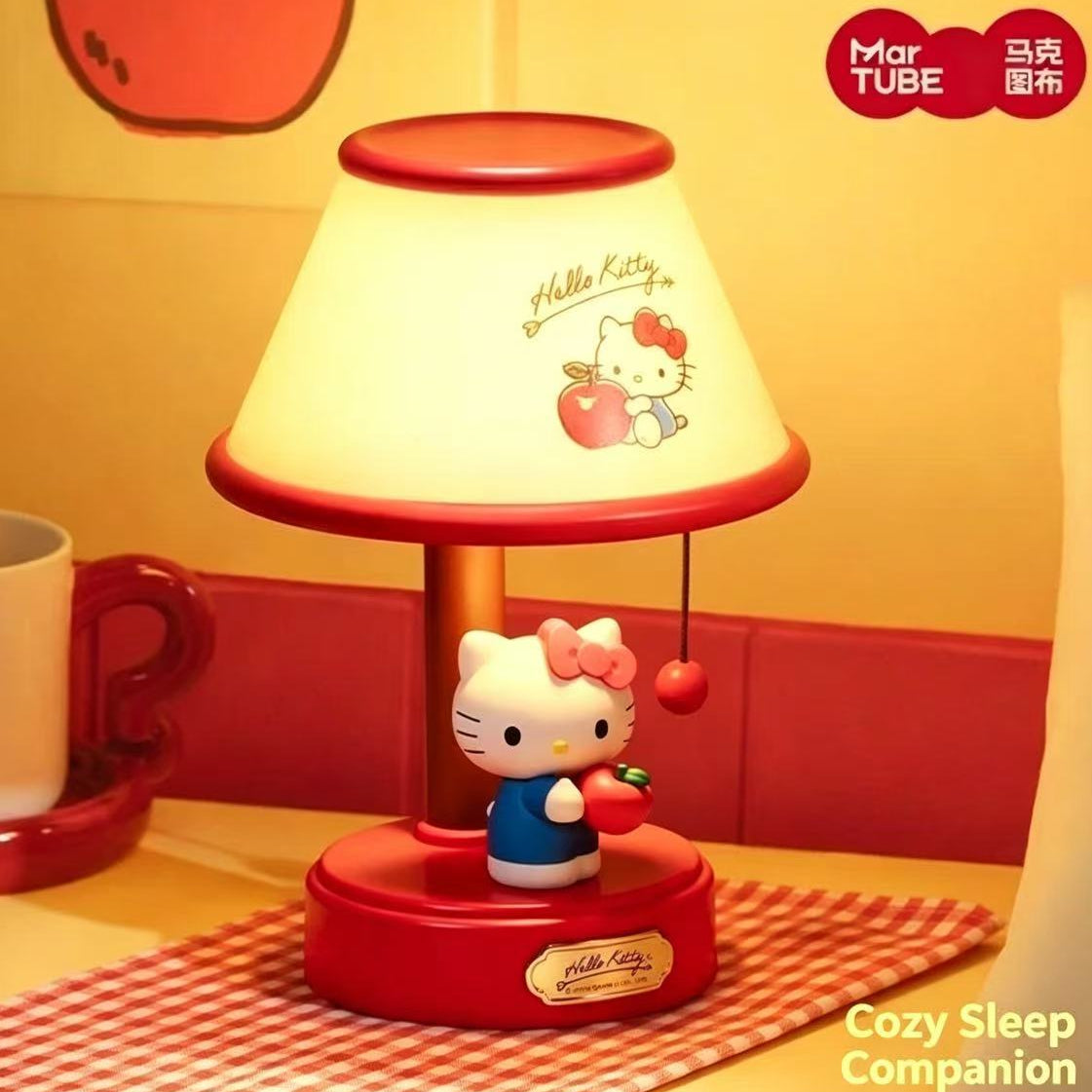 Hello Kitty Lucky Apple Table Lamp 🍎
