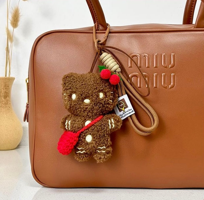 HelloKitty Gingerbread Plushie Keychain