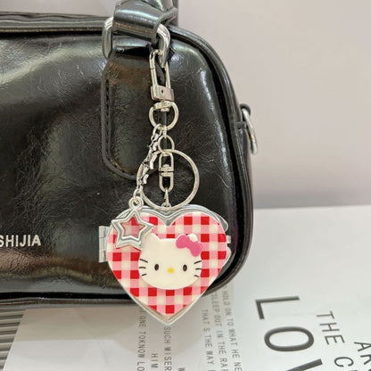 Hello Kitty Heart Mirror Keychai