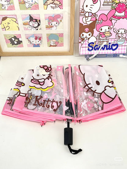 Hello Kitty Clear Bubble Umbrella