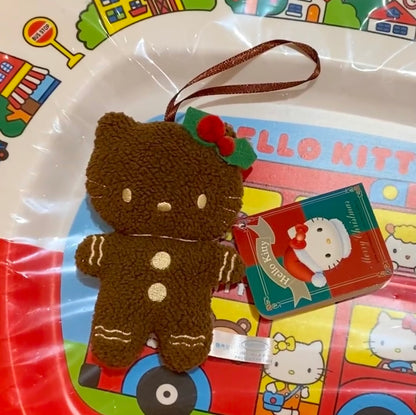 HelloKitty Gingerbread Plushie Keychain