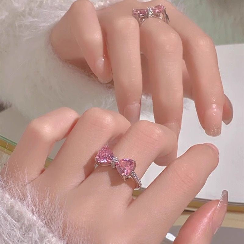Hello Kitty Pink Bow Promise Ring