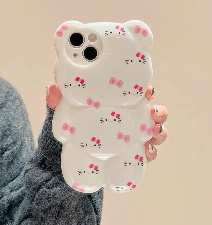 HelloKitty 3D Bear Phone Case