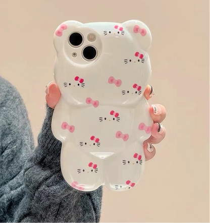 HelloKitty 3D Bear Phone Case