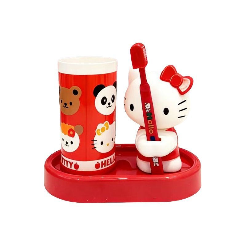 Hello Kitty Bathroom Cup Set