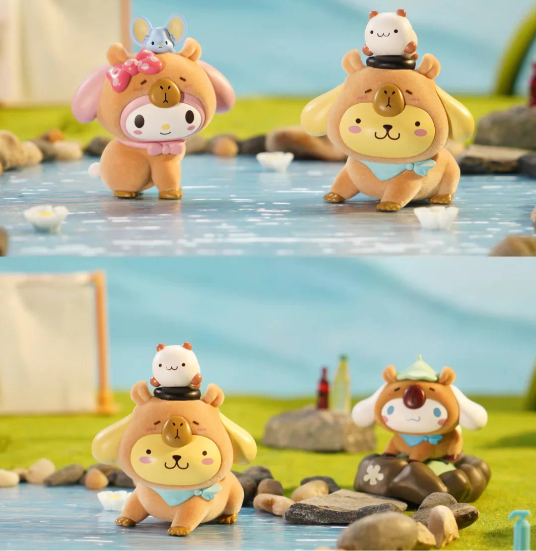 Sanrio Capybara Costume Flocked Blind Box