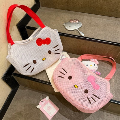 Hello Kitty Mesh Underarm Shoulder Bag