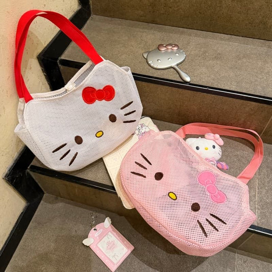 Hello Kitty Mesh Underarm Shoulder Bag