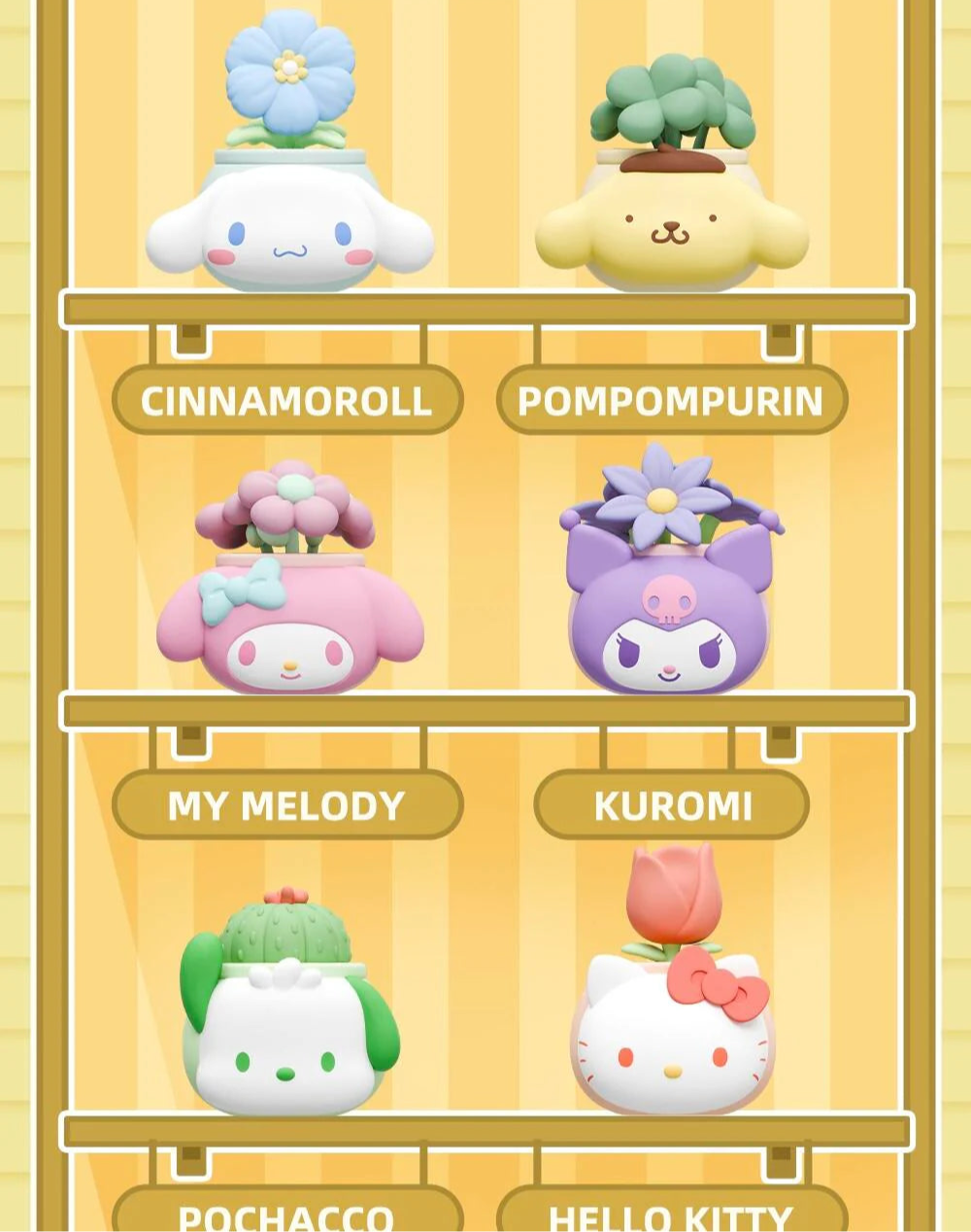 Sanrio Characters Potted Series Of Ornaments
